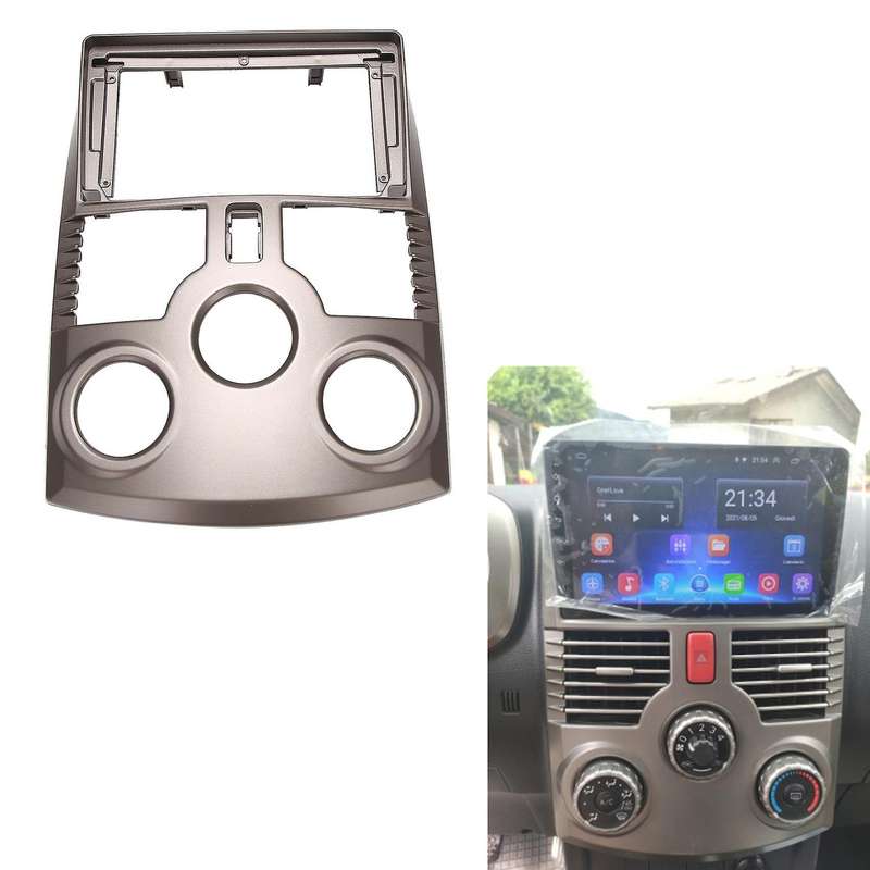 2 Din Car Radio Fascia for Rush/ DVD Stereo Frame Plate Adapter Mounting Dash Installation Bezel