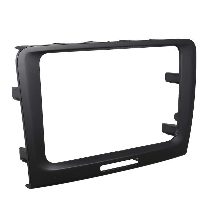 2 Din Car Radio Fascia Frame Car DVD Radio Refitting Dash Panel Fascia Frame for Superb