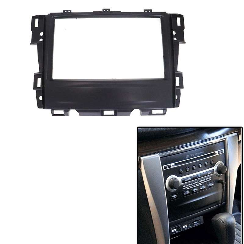 2 Din Car Radio Stereo Fitting Fascia DVD Player Installation Facia Dash Kit for Teana 2008-2012