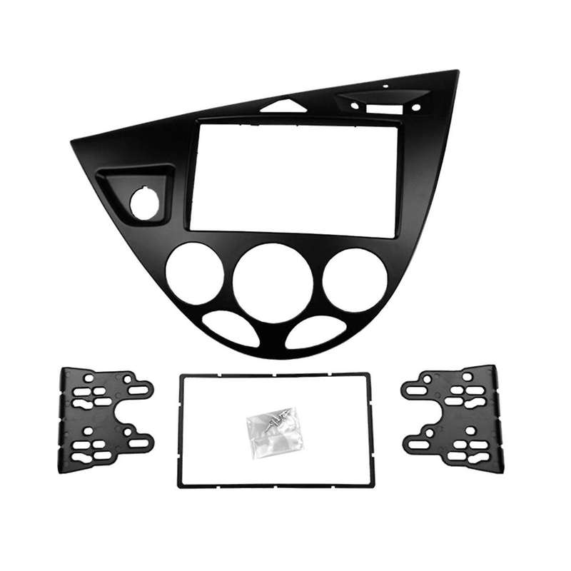 2 Din Car Radio Frame Fascia Trim Dash Mount for Fiesta 1995-2001 Auto Fascia for Focus 1998-2004 Lh