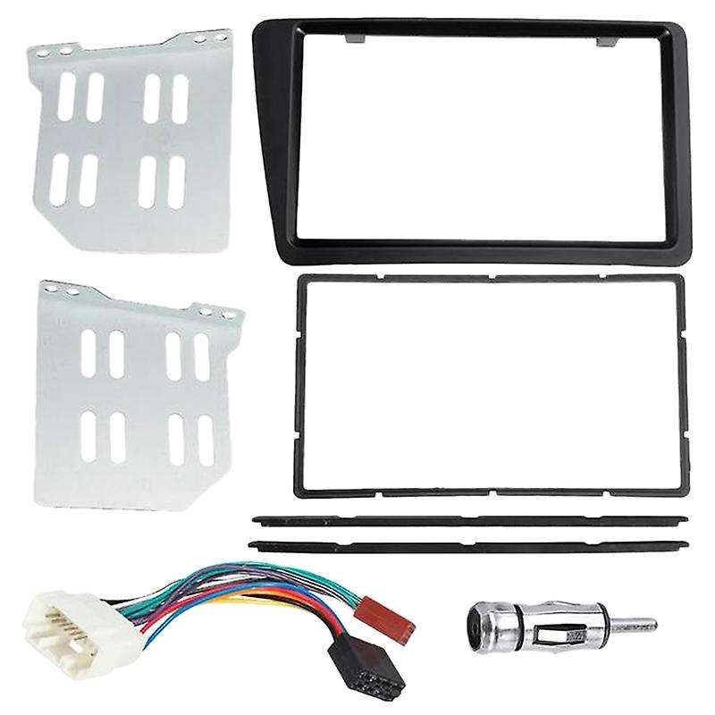 2 Din Car Radio Stereo Fascia Panel Frame Kit Double Din Dash Mount DVD Frame for EP2 EP3 2001-2006
