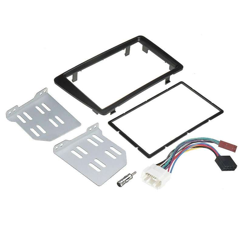 2 Din Car Radio Stereo Fascia Panel Frame Kit Double Din Dash Mount DVD Frame for EP2 EP3 2001-2006