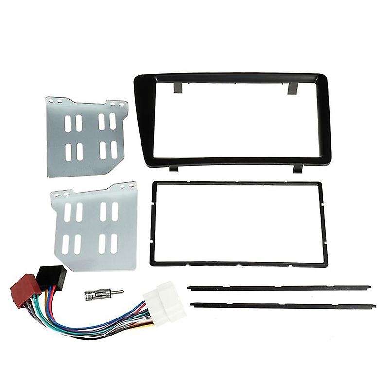 2 Din Car Radio Stereo Fascia Panel Frame Kit Double Din Dash Mount DVD Frame for EP2 EP3 2001-2006