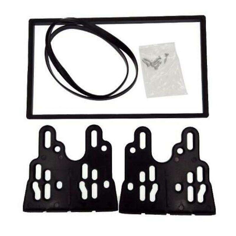 2 Din Car Stereo Frame Trim Kit Dashboard for Jazz 2002-2008 LHD DVD Player Installation Bezel Fasci
