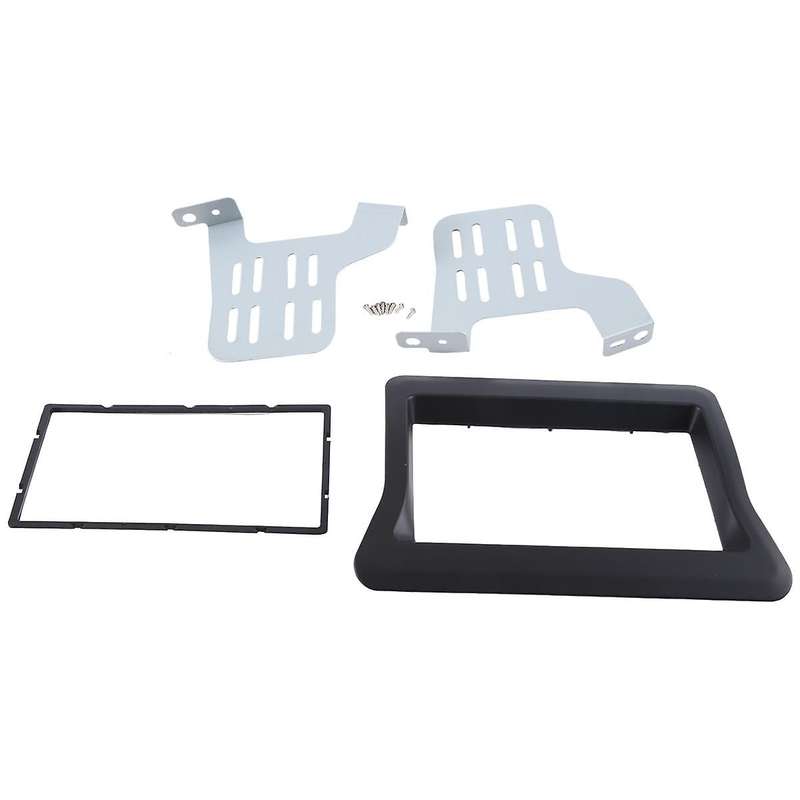 2 Din Car Stereo Panel Frame Dash Trim Kit Fascia for 2010 N400 Opel Movano Master Iii