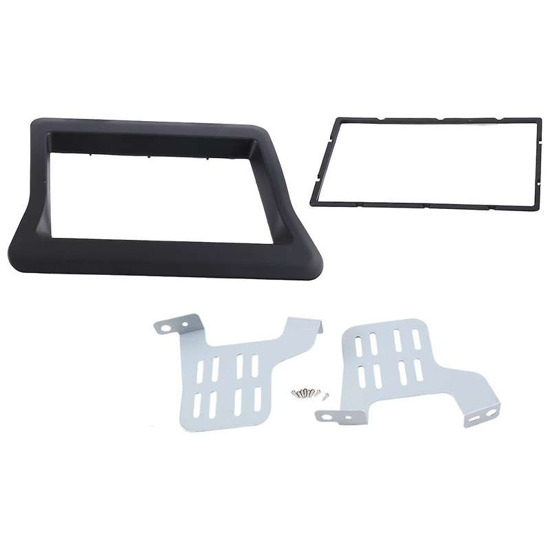 2 Din Car Stereo Panel Frame Dash Trim Kit Fascia for 2010 N400 Opel Movano Master Iii