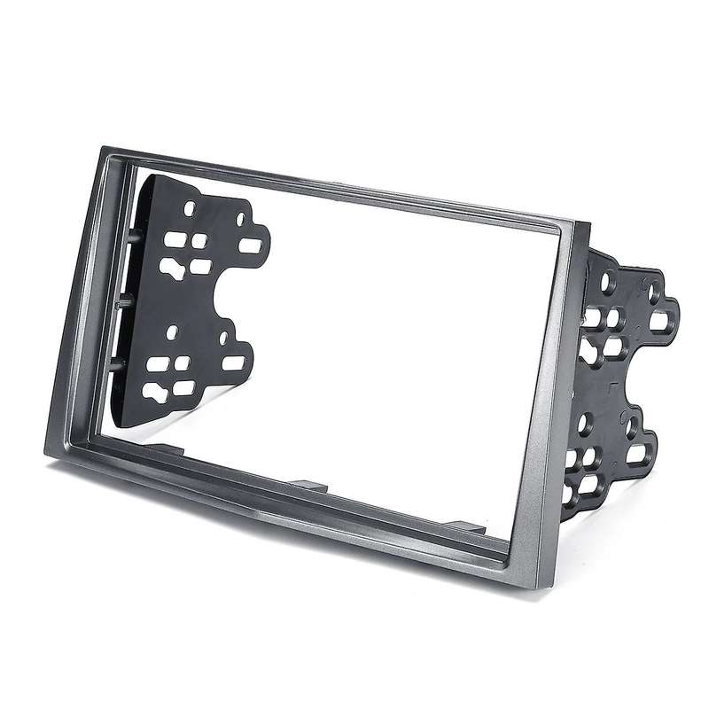2 Double Din Radio Stereo Panel Fascia Dash Kit Installation Trim Kit for Opel