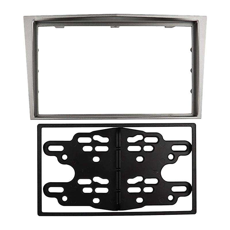 2 Double Din Radio Stereo Panel Fascia Dash Kit Installation Trim Kit for Opel