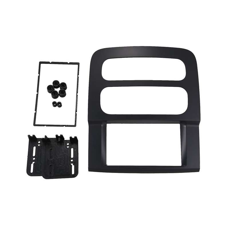 2 Din Radio Fascia for Ram 1500 2500 3500 Stereo Panel Dash Mount Installation Trim Kit Frame