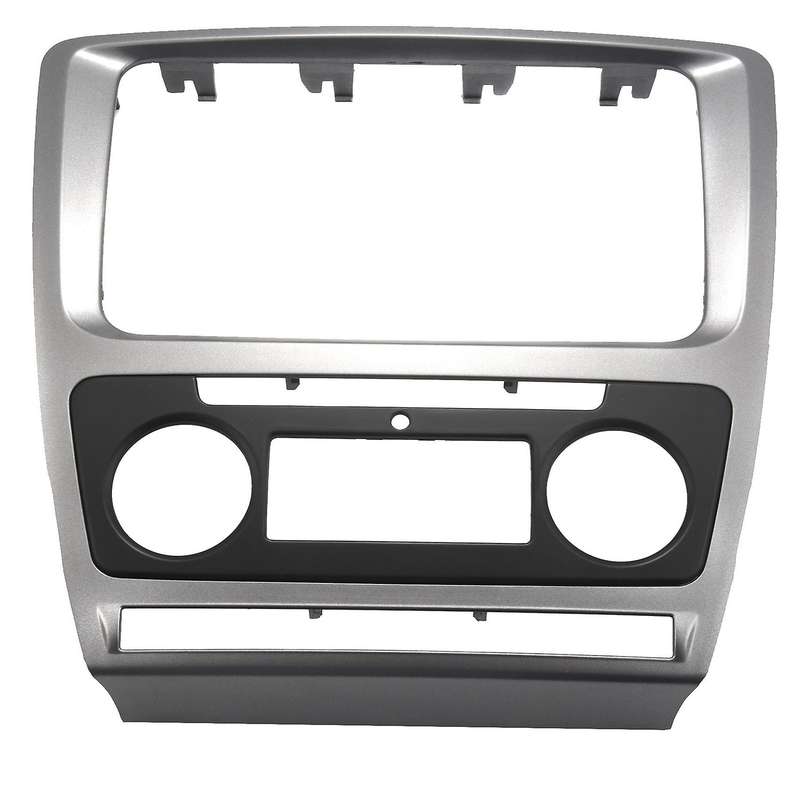 2 Din Radio Fascia for Skoda Octavia Audio Stereo Panel Mounting Installation Dash Kit Trim Frame A