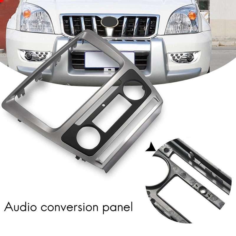 2 Din Radio Fascia for Skoda Octavia Audio Stereo Panel Mounting Installation Dash Kit Trim Frame A