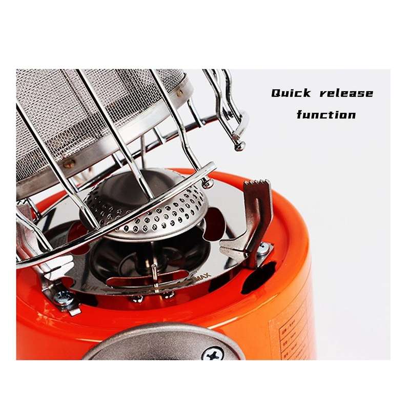 2 in 1 Camping Gas Heater Outdoor Stove Igniter Heating Gas Oven Burner Hand Warmer Home Tent Stove
