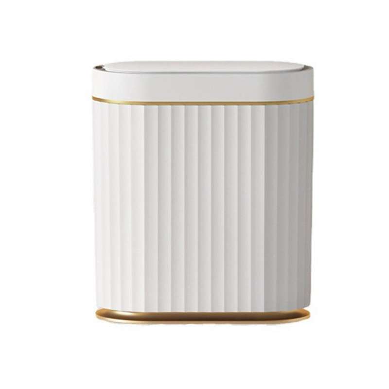 2 Gallon Waterproof Automatic Trash Can with Lid, Motion Sensor for Bedroom, Bathroom, Kitchen, Offi
