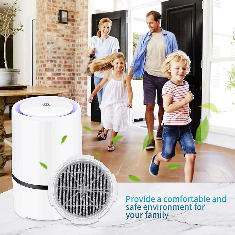 2 HEPA Filter + 2 Aroma Filter Replacement for RIGOGLIOSO GL2103 JINPUS -2103 and LTLKY 900S Desktop