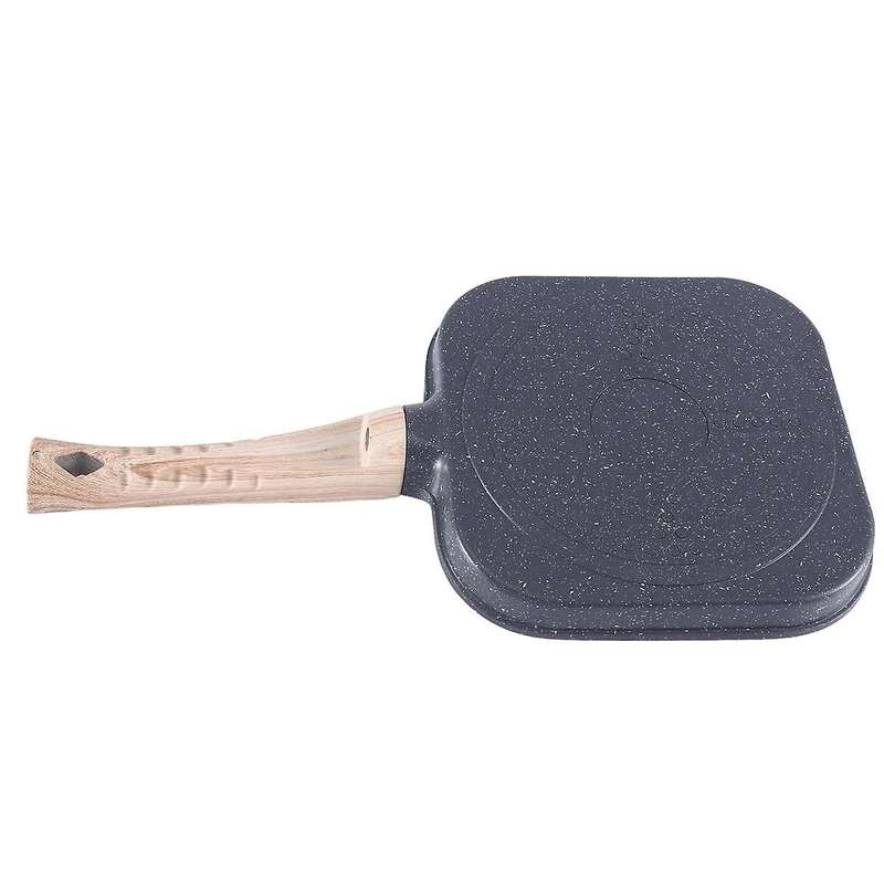 2 Hole Frying Pot Pan Thickened Omelet Pan Non-stick Egg Pancake Steak Pan Cooking Egg Ham Pans Bre