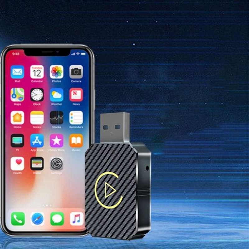 2 in 1 CarPlay Box Android Auto Wireless CarPlay Converter Car Android Smart Box Wireless Adapter Ca