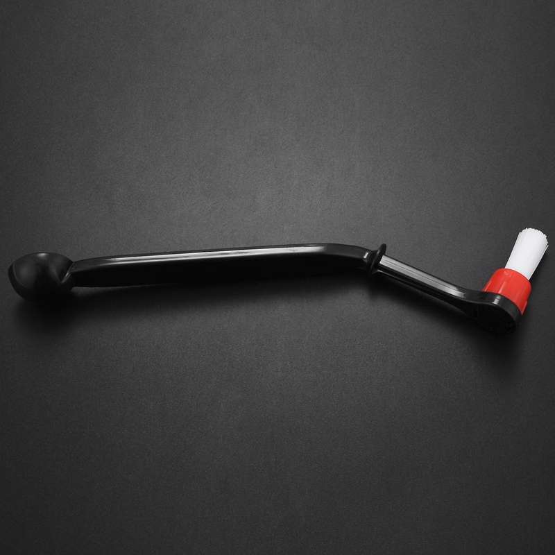 2 In 1 Coffee Machine Brush Nylon Espresso Coffee Grinder Brushes Coffee Spoon Machine Group Head K