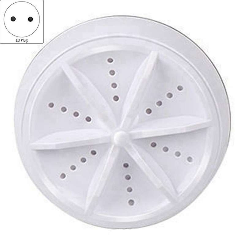 2 in 1 Mini Washing Machine Portable Ultrasonic Dishwasher with USB Powered for Personal Laundry Cam