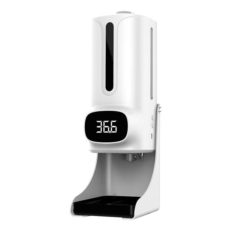 2 In 1 K9 Non-contact Digital Infrared Thermometer Hand Washing Soap Dispenser Machine Termometro 1