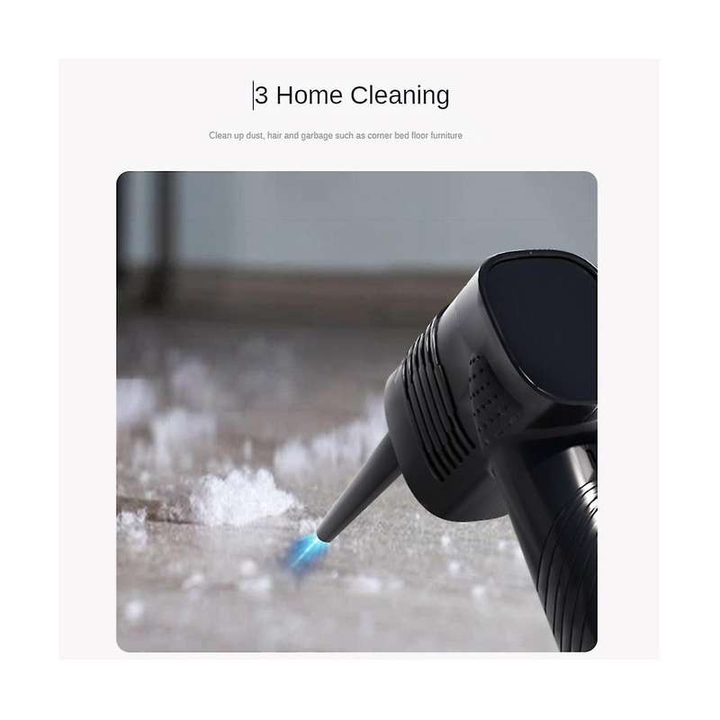 2 In 1 Car Vacuum Cleaner Wireless Handheld Portable Robot Cleaner Dust Keyboard Cleaning Collector