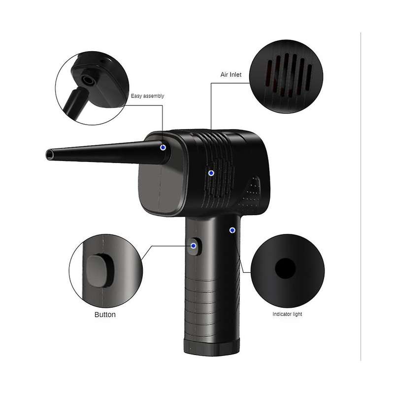 2 In 1 Car Vacuum Cleaner Wireless Handheld Portable Robot Cleaner Dust Keyboard Cleaning Collector