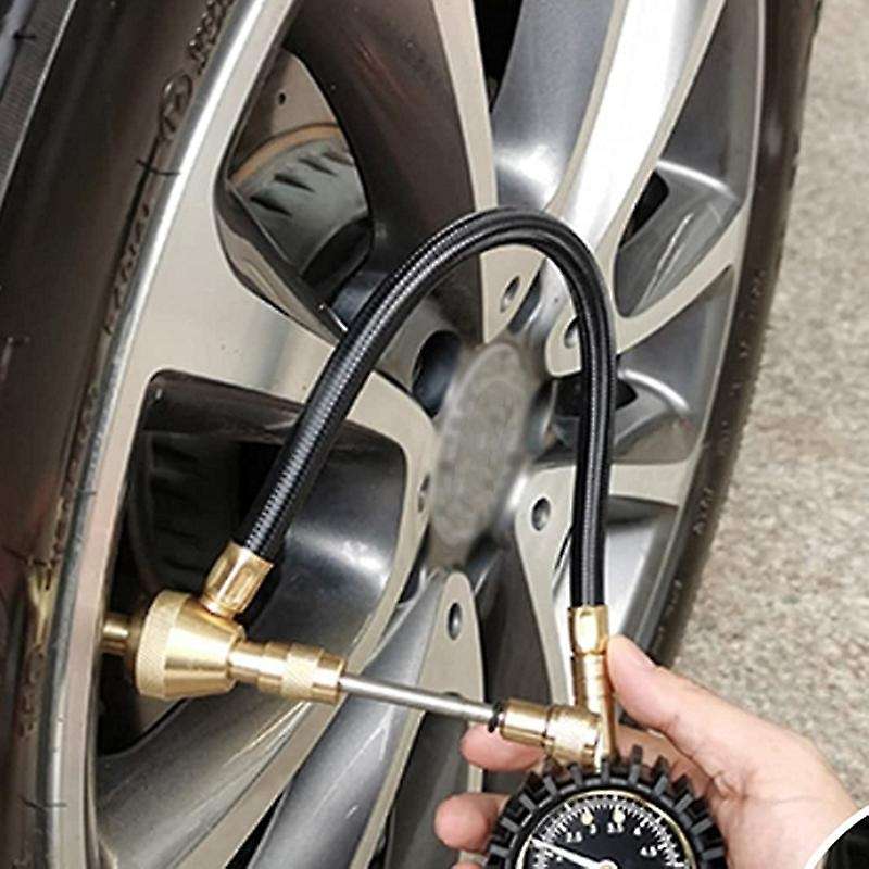 2 in 1 Professional Tire Rapid Deflator Pressure Gauge 75Psi with Special Chuck for Large Offroad Ti