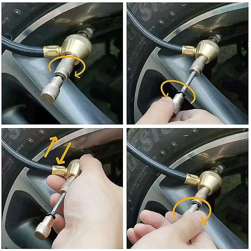 2 in 1 Professional Tire Rapid Deflator Pressure Gauge 75Psi with Special Chuck for Large Offroad Ti