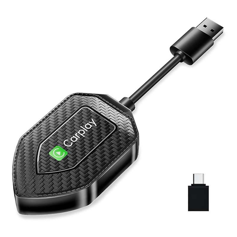 2 in 1 Wireless Adapter Wireless Carplay Android Adapter Android Auto Car Adapter Convert Wired to C