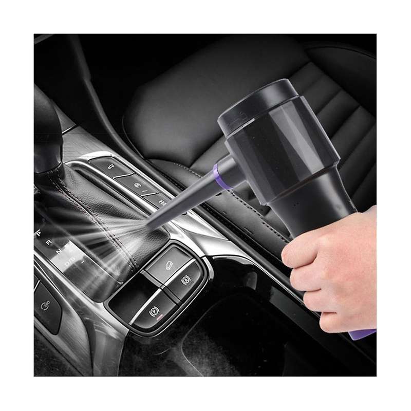 2 In 1 Wireless Car Vacuum Cleaner Handheld Dust Catcher Portable Multifunctional Blowing Suction F