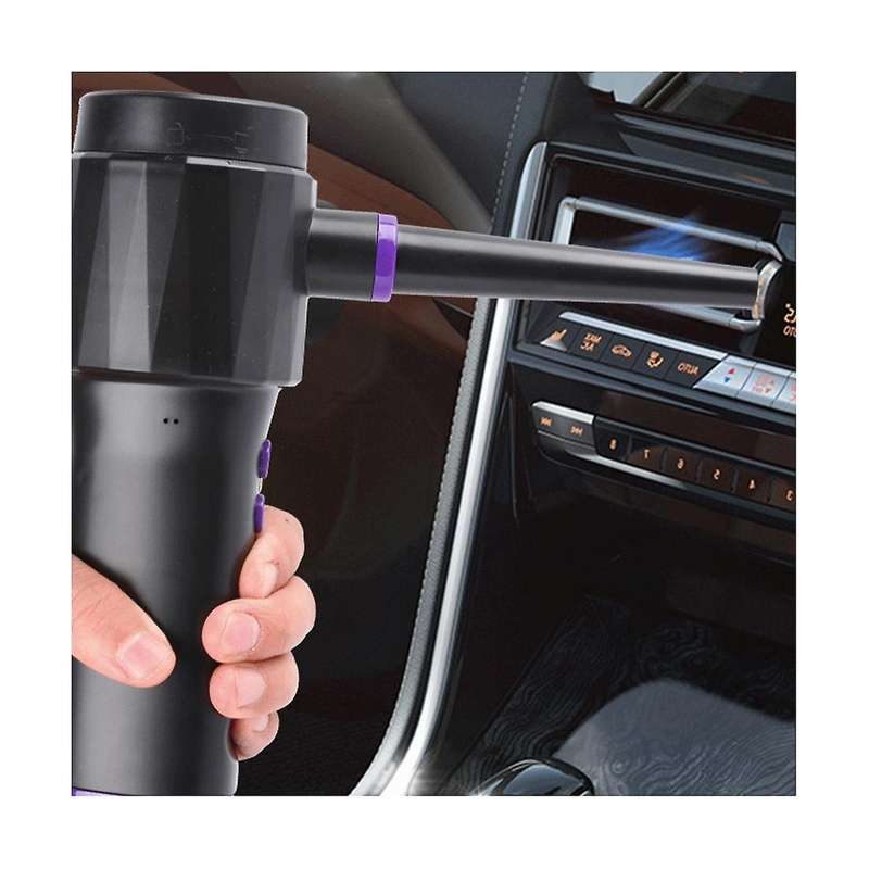 2 In 1 Wireless Car Vacuum Cleaner Handheld Dust Catcher Portable Multifunctional Blowing Suction F