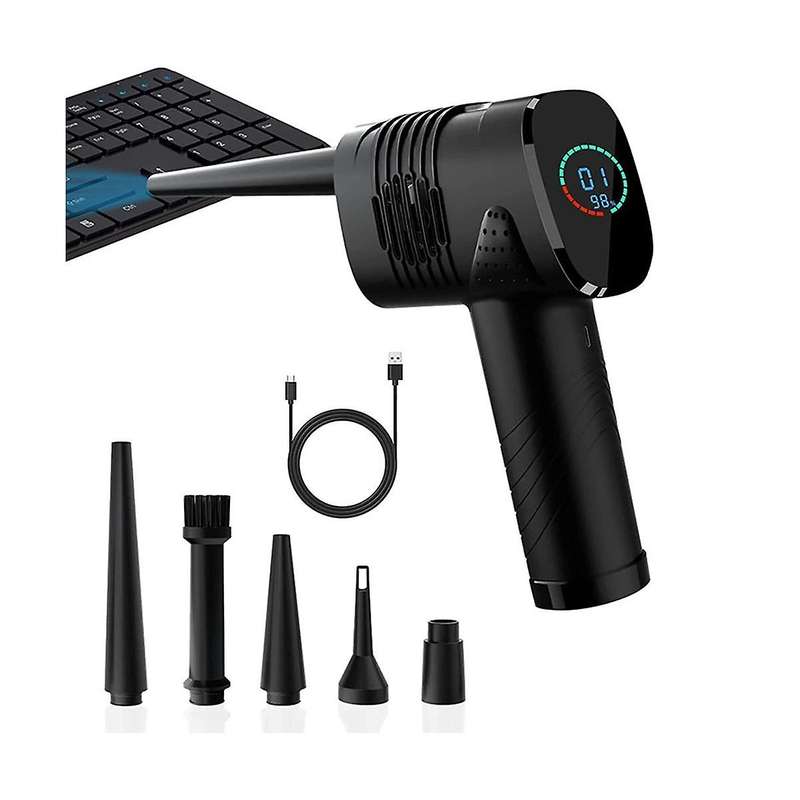 2 In 1 Wireless Car Vacuum Cleaner Handheld Portable Robot Cleaner Dust Keyboard Cleaning Collector