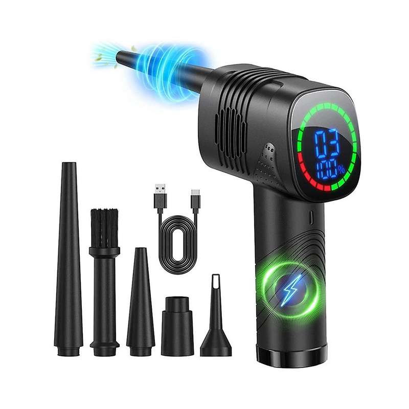 2 In 1 Wireless Car Vacuum Cleaner Handheld Portable Robot Cleaner Dust Keyboard Cleaning Collector