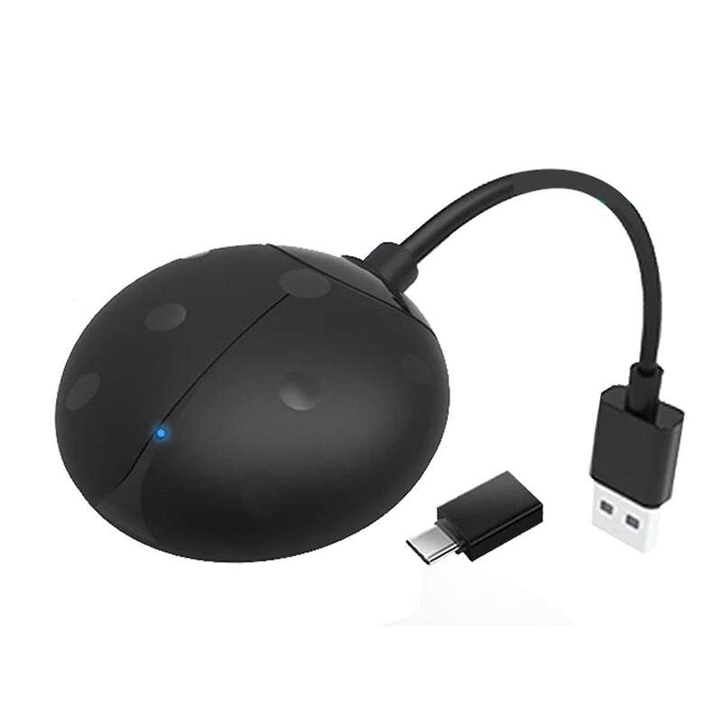 2 in 1 Wireless CarPlay Adapter USB Dongle Wired Android Auto AI Box Car Media Player Adapter Blueto