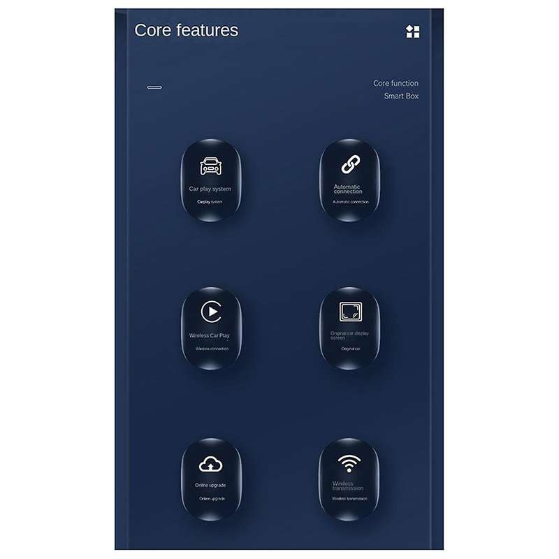 2 in 1 Wireless Carplay Android Adapter Android Auto Car Adapter Wireless Adapter Convert Wired to