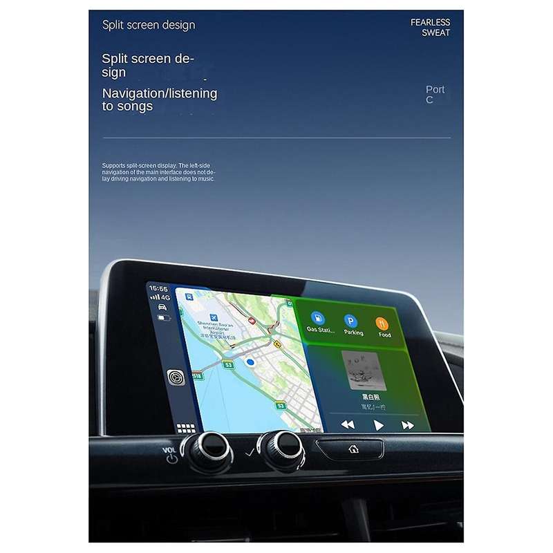 2 in 1 Wireless Carplay Android Adapter Android Auto Car Adapter Wireless Adapter Convert Wired to
