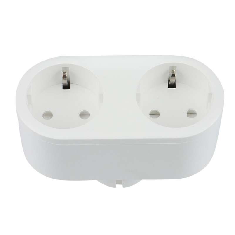2 In1 Tuya Smart Life WiFi Outlet,Compatible with Google Home and Alexa ,Smart Socket for Home Autom