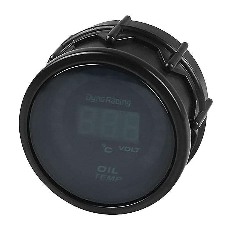 2 Inch 52mm Car LED Digital / Analog Oil Temp Temperature Gauge Meter Smoke Lens