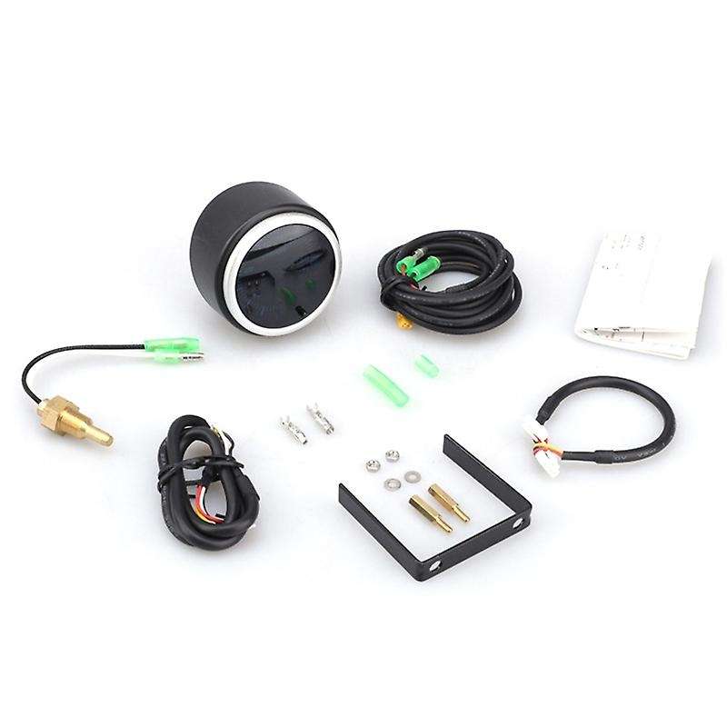 2 Inch 52mm Car 12V Oil Temperature Gauge 50-150 LED 10-Color Oil Temperature Gauge Auto Car Gauge/C
