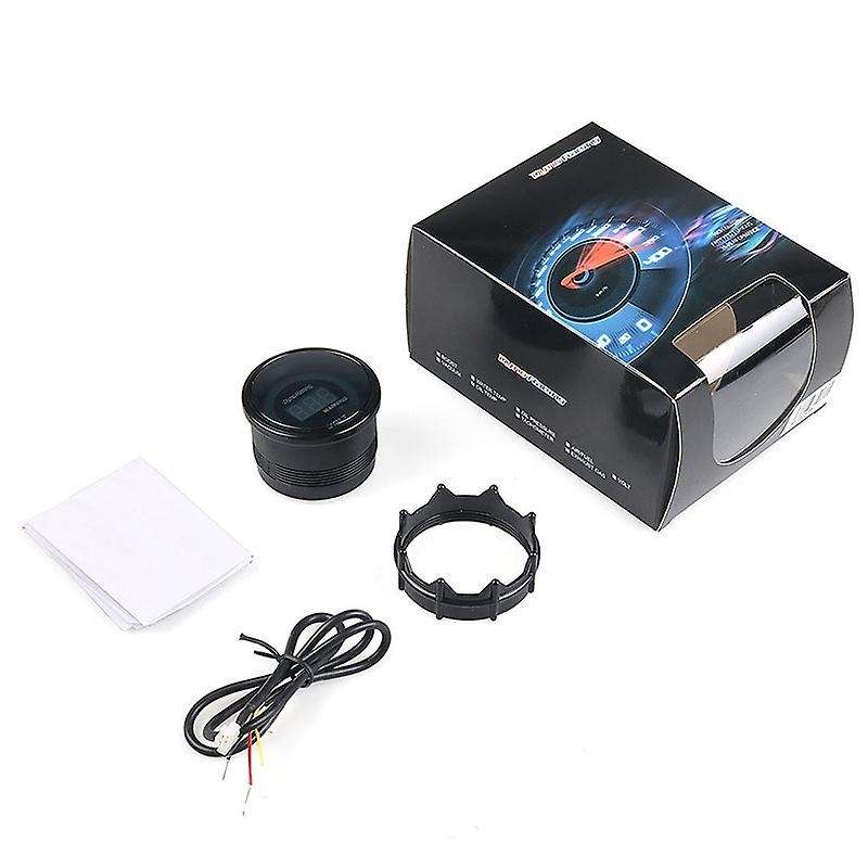 2 inch 52mm Digital Analog LED Electronic Auto Car Voltage Gauge Volt Meter Smoked