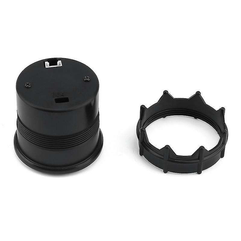 2 Inch 52mm 7 Color LED Car Oil Temp Gauge 40-140 Celsius Oil Temperature Meter with Sensor