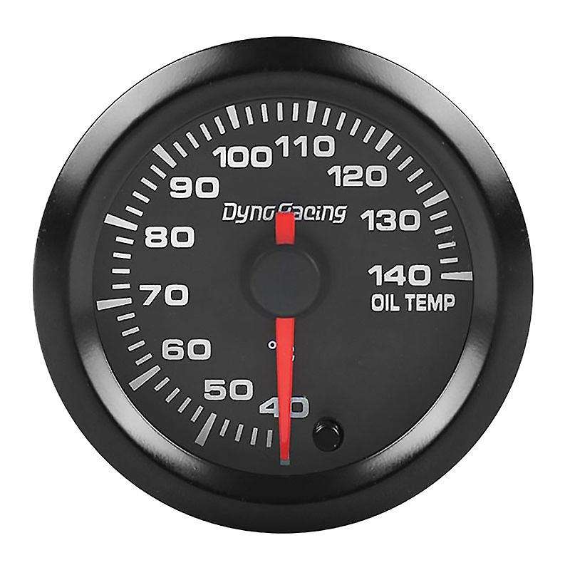 2 Inch 52mm 7 Color LED Car Oil Temp Gauge 40-140 Celsius Oil Temperature Meter with Sensor