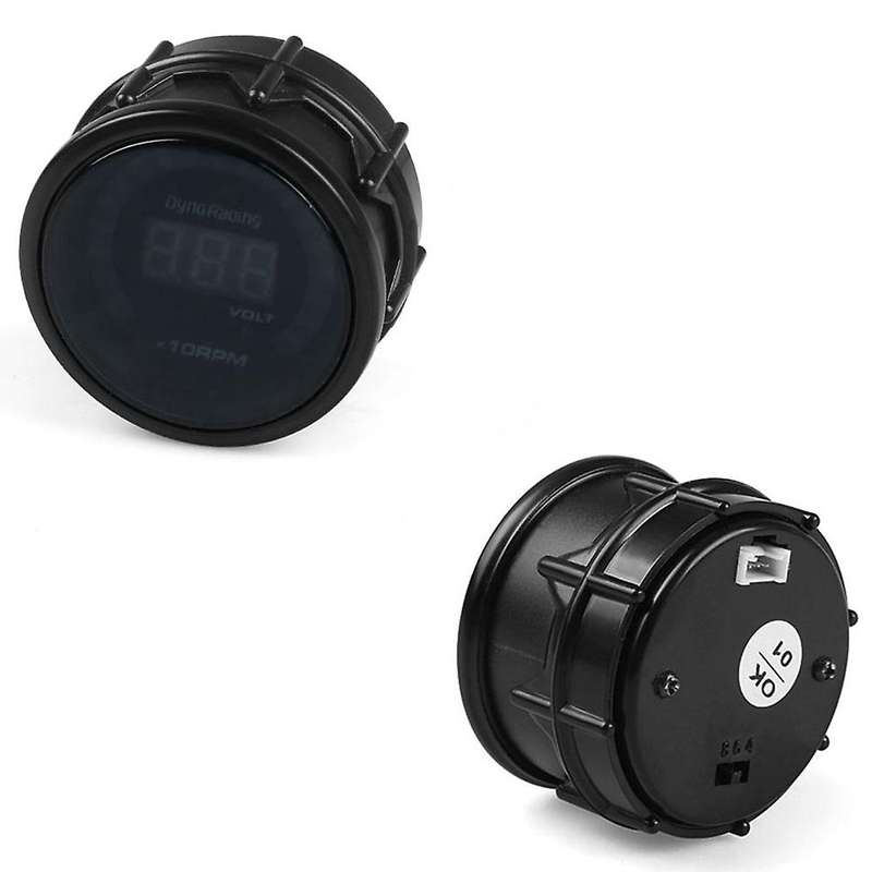 2 Inch 52mm Car Digital Analog LED Electronic Tachometer
