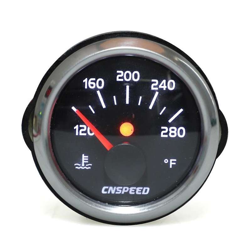 2 inch 52mm 120-280F LED Car Digital Water Temp Gauge Water Temperature Meter 12V/24V