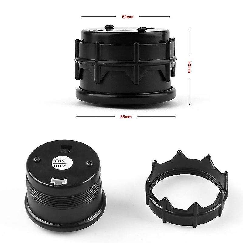 2 Inch 52mm Car Digital Analog LED Oil Pressure Gauge Meter 0-120 Psi with Sensor 12V