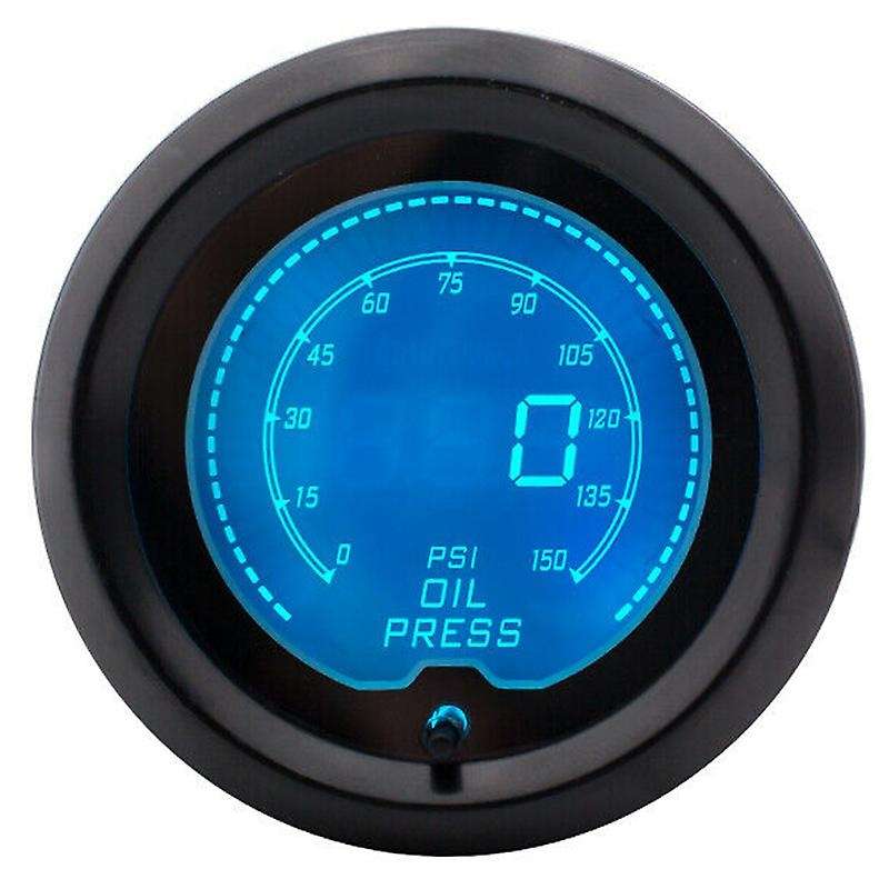 2 inch 52mm Digital LCD Oil Pressure Gauge Indicator 150 PSI with Electric Sensor