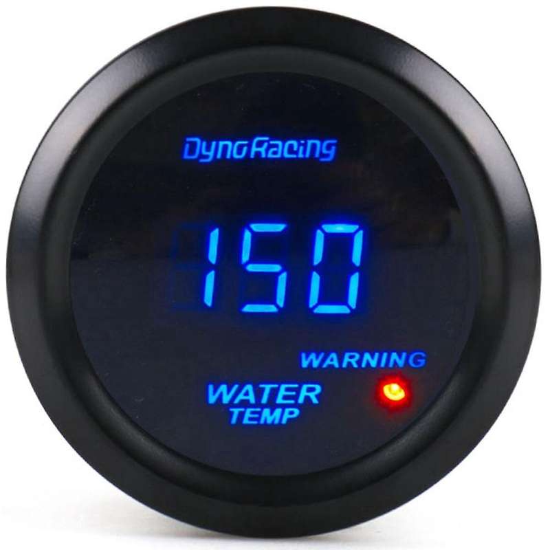 2 Inch 52mm Knob Type Plastic Installation Digital Display Water Temperature Meter