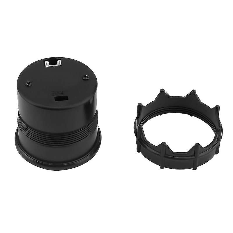 2 inch 52mm Pointer Turbo Boost Gauge 7 Color Stepper Motor 2Bar Meter Black