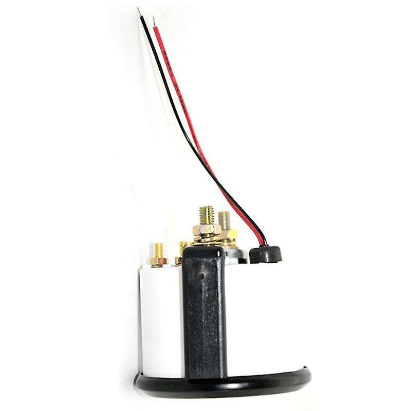 2 Inch 52MM White Surface Pointer Fuel Gauge with Oil Float, Car Instrument, Modified Car Instrument