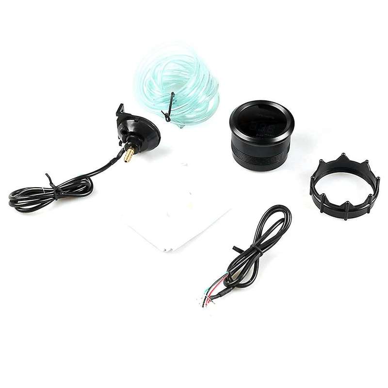 2 Inch 52mm Knob Type Plastic Mounting Digital Display Bar Booster Meter