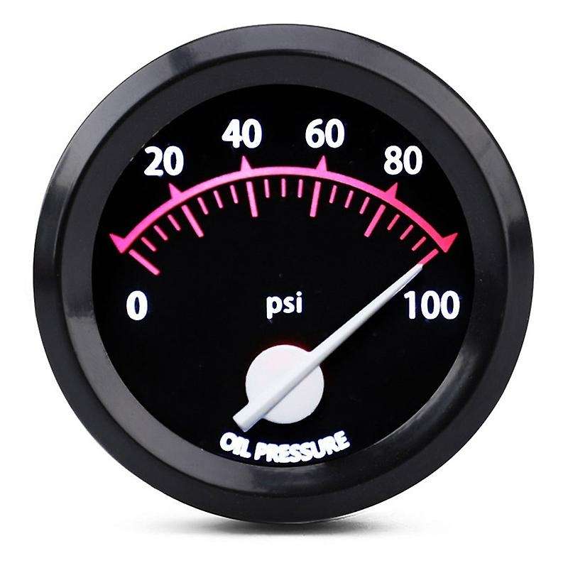 2 inch Car Digital LED Oil Pressure Gauge Meter 0-100PSI Universal Kit with Sensor Car Accessories
